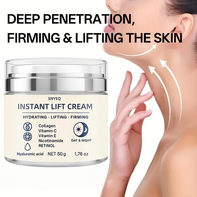 TEMU A Cream For Firming That Contains Niacinamide And Hyaluronic Acid, Part Of A Skincare , To Hydrate
