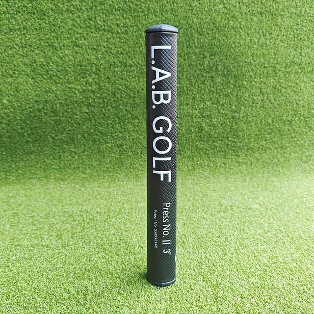 TEMU 골프 퍼터 그립 - 미끄럼 방지 테이프가 있는 인체공학적 합성 소재, 퍼팅 및 칩핑을 위한 향상된 컨트롤과 안정성, 블랙