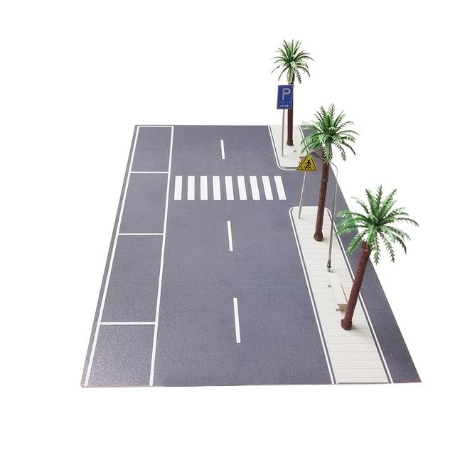 TEMU Model Background Display Scene Model With Parking Spaces