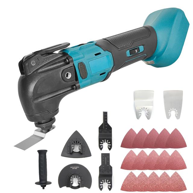TEMU For Makita Battery Swinging Shovel, Brushless Oscillating Multi-tool, Cordless Speed Sander Ideal For Sanding, Cutting And Grinding (battery Not Included)