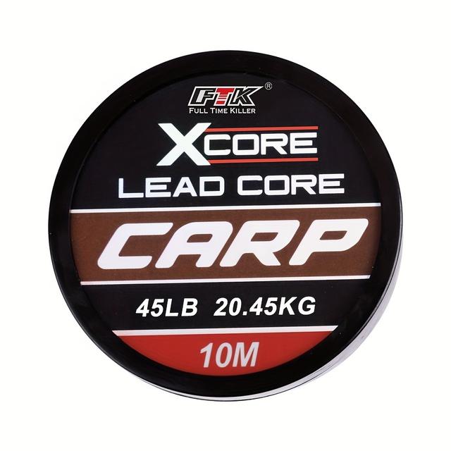 TEMU Ftk Performance Lead Core 10m/11 Yard Metered Fishing Line - With A Dense Lead Core For An Sinking