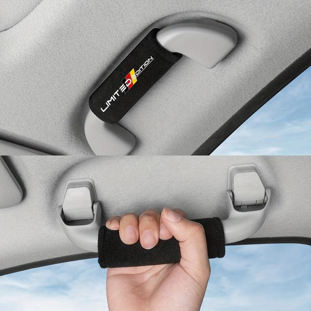 TEMU 1pc Fluff Car Roof Door Handle Protector Car Armrest Covers For For Ford Vw For For For For