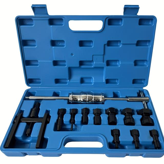 TEMU 12-teiliges Werkzeugset zum Entfernen von Motorrad-Innengläsern, 8-25mm, mit Schiebehämmer und