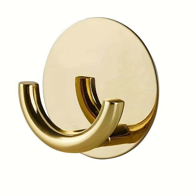 TEMU Haczyki samoprzylepne bez wiercenia do zawieszania ubrań na drzwiach łazienkowych, idealne do stylu minimalistycznego, haczyki uniwersalne