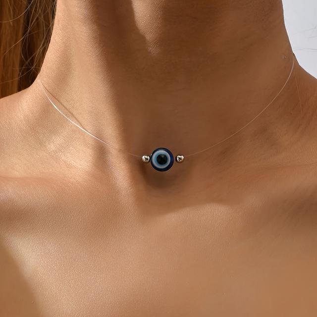 TEMU 1pc Hexenauge-Pendellampe für Frauen, Hip Hop Punk Stil, Eisenmaterial, Geeignet für Party & Musikfestival, -Accessory