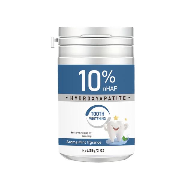TEMU 85g Hydroxyapatite Tooth Powder, Non-sensitive And Non-irritating
