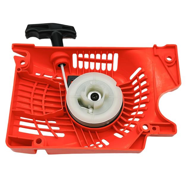 TEMU Пусковий механізм з відтягуванням, розроблений для китайських бензопил 4500, 5800, 5200, 45Cc, 52Cc та 58Cc Red Raptor