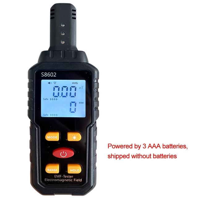 TEMU Electromagnetic Radiation Detector: , Magnetic Field, And Radiation Tester (battery Not Included)