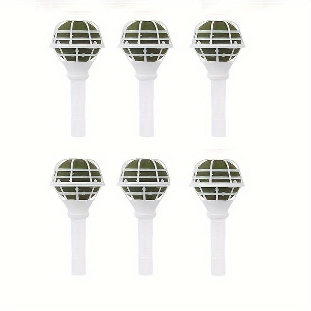 TEMU 6 db-os Prémium DIY Esküvői Csokor Tartó Készlet Habos Csokor Tartóval Esküvői Csokrokhoz és Különleges Eseményekhez