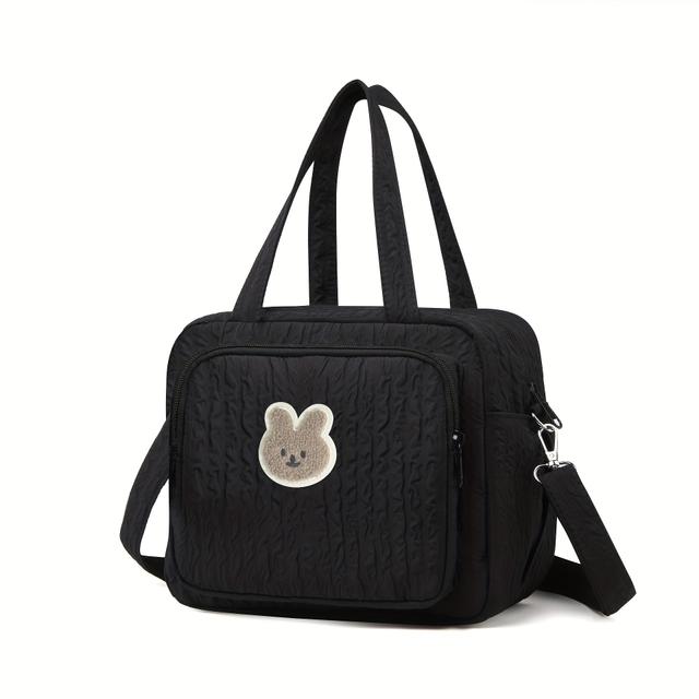 TEMU Cute Diaper Bag, Shoulder Bag, Portable Mommy Bag, Multifunctional Storage Bag, Lightweight Mommy Bag