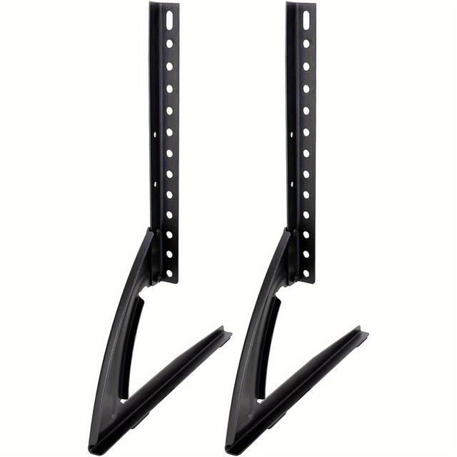 TEMU Youyijia Universal Tv Stand 26" -42" Tv Mount Stands Universal Table Stand Pedestal Fits Tabletop Tv Stand Adjustable Pedestal Stand For Lcd Led Tv