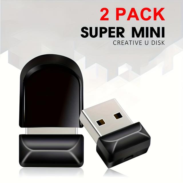TEMU 2pcs Usb Flash Drive 8gb 4gb 2gb 1gb 512mb 256mb 128mb Usb 2.0 High Speed U Disk Usb Disk Metal Pen Drive Usb Drive For Pc//mobile Phonescar Audio/game Console/audio - Store Your Files !