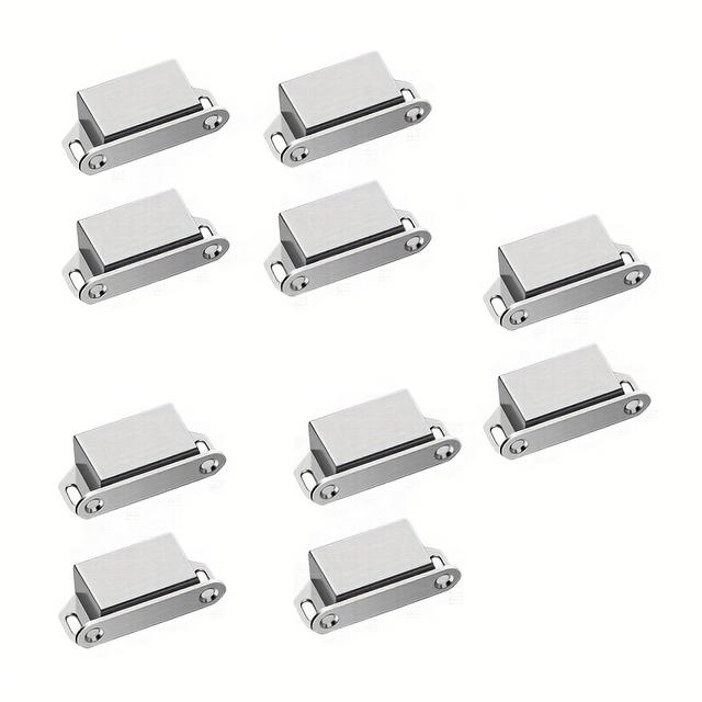 TEMU 4/10pcs Magnetic Door Hooks, Used For Cabinet, Wardrobe, Shoe Cabinet Doors, Hardware Additions Door Closing Suction