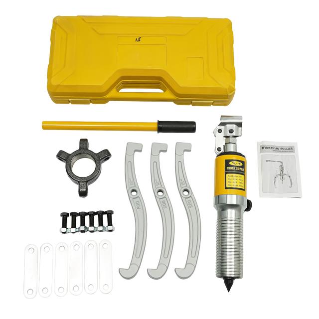 TEMU 15 Ton Universal Bearing Puller With Hydraulic Pump For Garage Tool And Gear Extraction