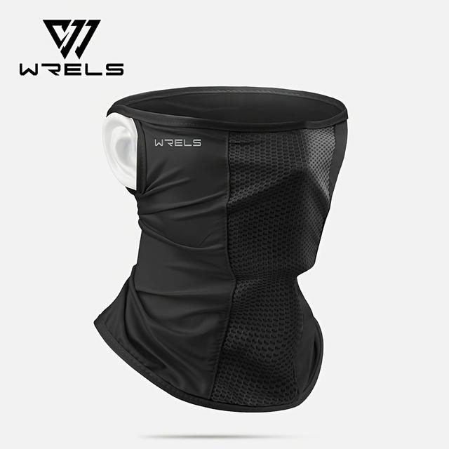 TEMU 1pc Wrels Breathable Face Mask | Polyester, Breathable Mesh Design, Reduces Temperature, Not Stuffy, Ideal For Outdoor Activities Like, Cycling, And Trekking