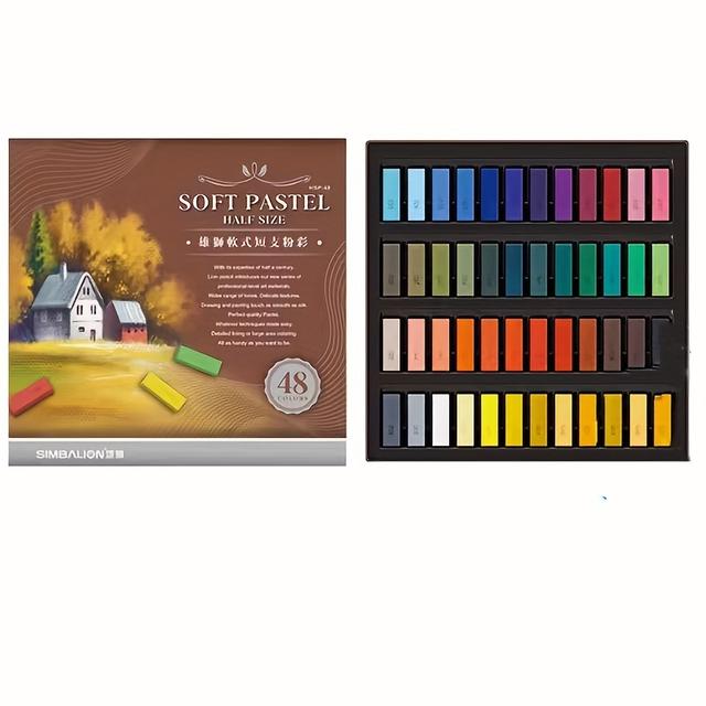 TEMU Pincéis de 12/ Cores, Compridos e Curtos, Pincéis Macios, Pincéis para Esboços para Estudantes de , Pincéis , Entusiastas de Pintura e Iniciantes