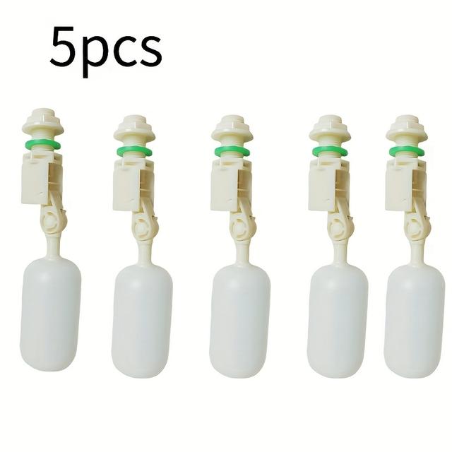 TEMU 5pcs Drinking Bowl Float, Animal Drinking Basin Accessories, Pp Material, Suitable For Water Float Valves For Horses, Cattle, Sheep, Pigs And Dogs, Simple And Convenient Installation