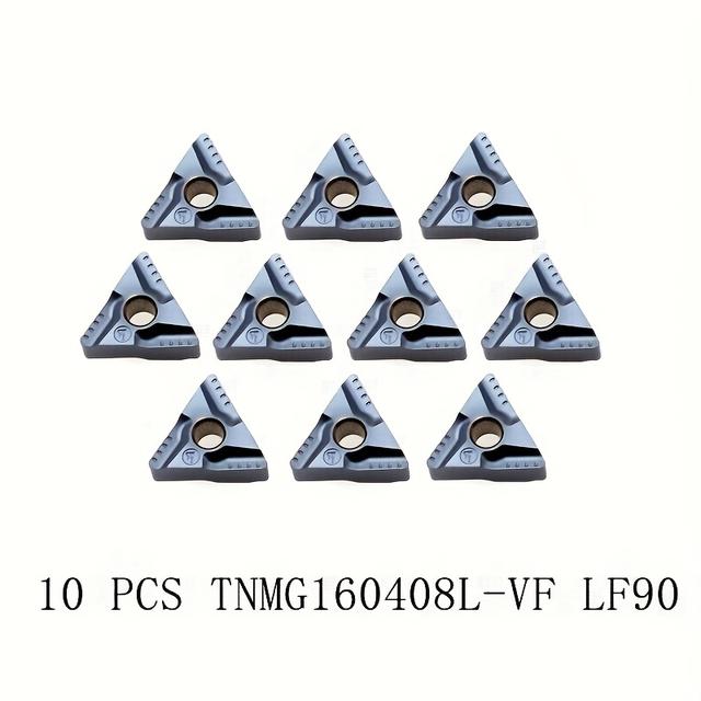 TEMU Metal Ceramic Cup, 10pcs, Tnmg160404r-vf, Tnmg160408r-vf, Tnmg160404l-vf, Tnmg160408l-vf, Lf90