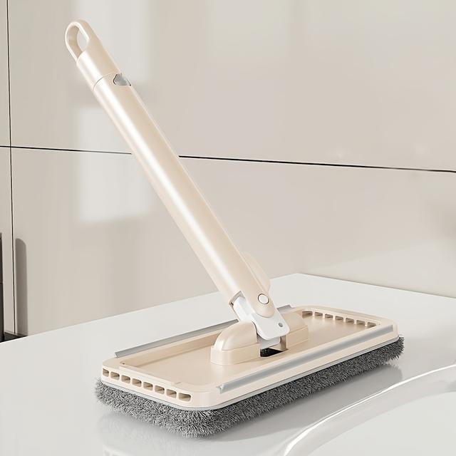 TEMU 휴대용 납작 먼지 걸레, 책상 표면 청소 걸레, 회전형 극세사 걸레, 차량 청소 도구, 주방 및 욕실 거울 타일 청소에 적합, 가정, 주방, 욕실, 자동차 및 책상 청소에 사용 가능, 습식 및 건식 사용|수세미