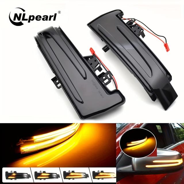 TEMU 2pcs Dynamic Turn Signal Led Light Side Mirror Indicator For W204 E S Cls Class W176 W212