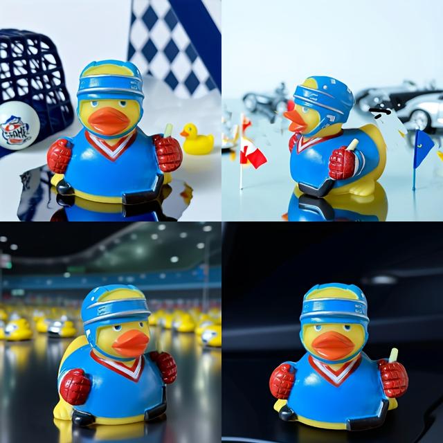 TEMU Ice Hockey Decorative Statue Ornaments Are Suitable For Who Hockey
