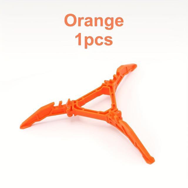 TEMU Portable Bracket For Outdoor Gas Tanks, Designed To Hold Air Cylinders For Camping Stoves. It Features A Lightweight And Foldable Design, Making It Ideal For Camping And Hiking Activities