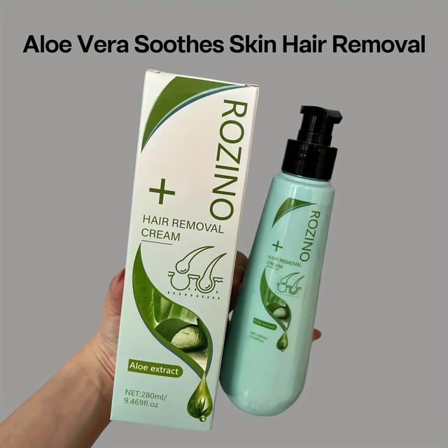 TEMU Experience Skin Without The Of Hair This Summer With Our 280ml Aloe Vera. The Skin, Leaves No Residue, And Offers Semi-permanent Hair Removal For , Lips, Underarms, Legs, , And Intimate Areas