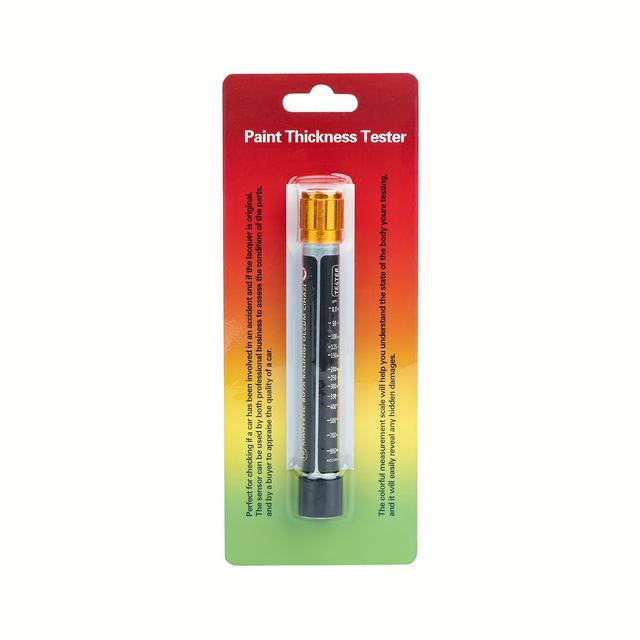 TEMU Paint Thickness Tester Meter Gauge, Magnetic Paint Coating Tester, Body Damage Detector