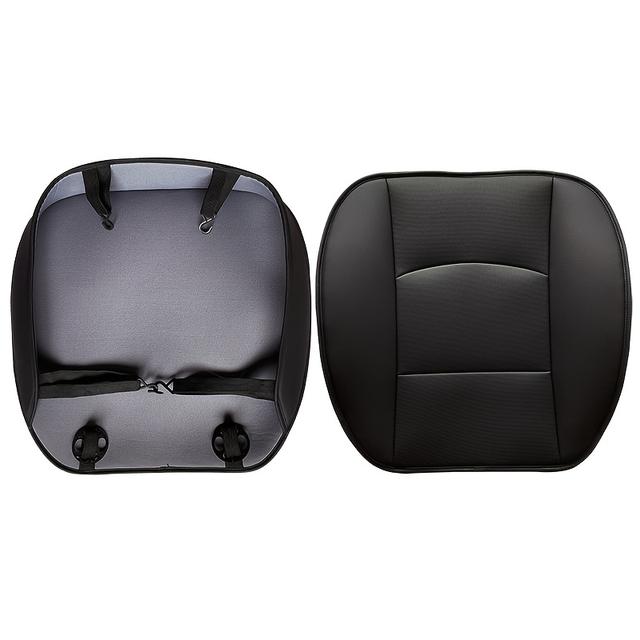 TEMU Universal Car Seat Cushion Suv Without Backrest Seat Cover With Hole Seat Cushion Breathable Easy Seat Cover