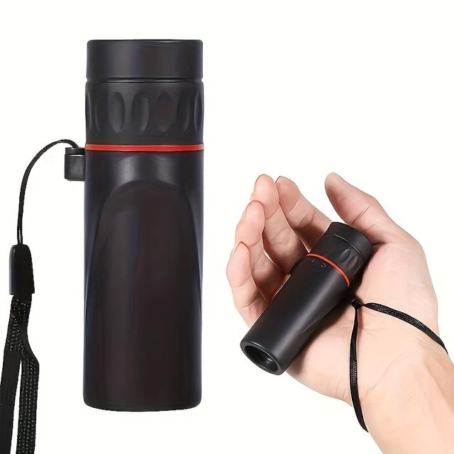TEMU Mini Hd Monocular Telescope - Portable, Perfect For , Hunting, Travel, And Concerts - Ideal Gift For Halloween, Christmas, And Black Friday