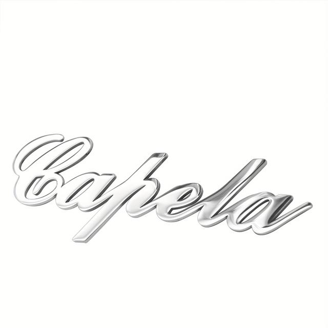 TEMU Emblemas y Chapas Personalizadas para Autos - Cinta Adhesiva de Metal Pesado, Emblemáticas Automotrices Duraderas para Camiones, Barcos