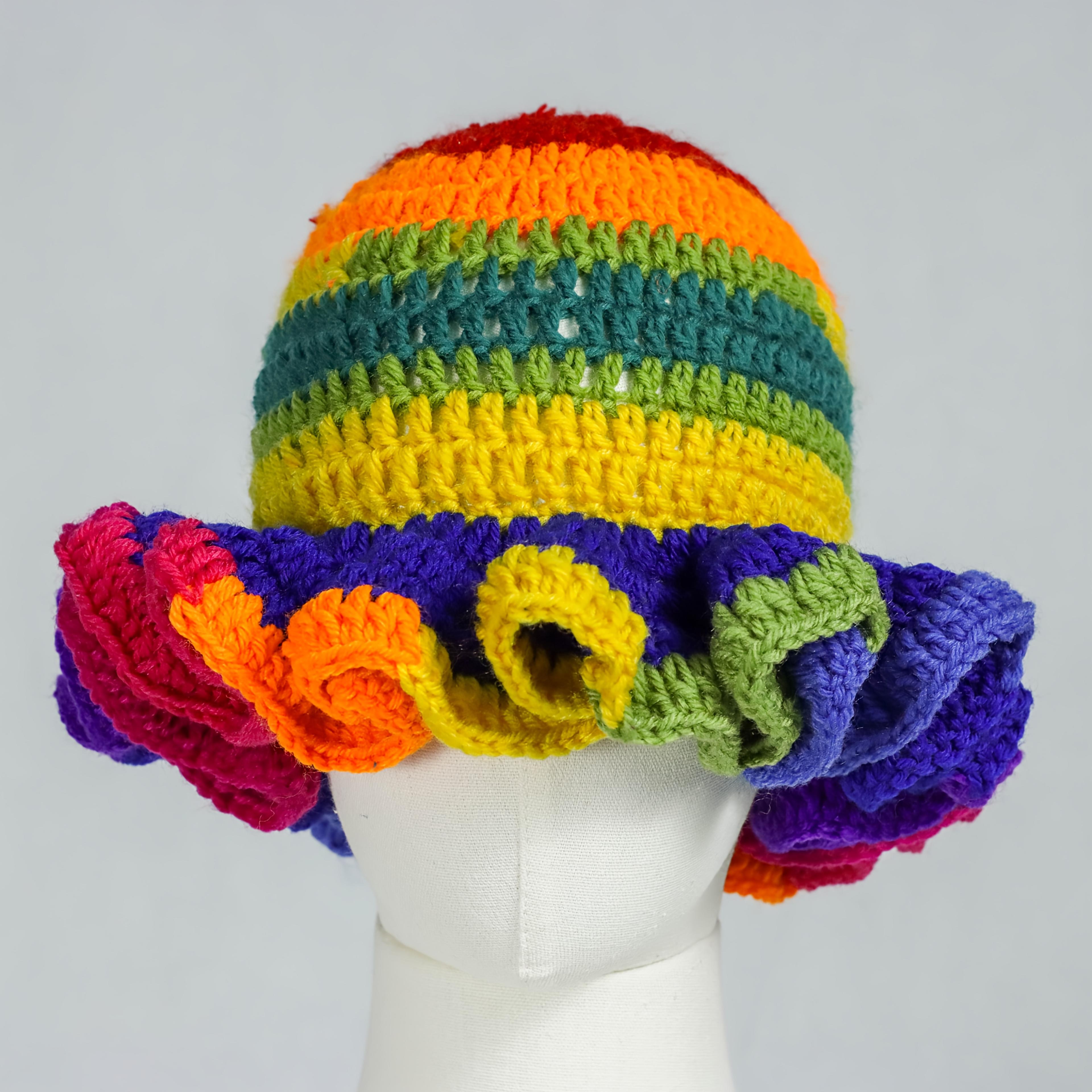 TEMU Women's Fashion Hand-knitted Floppy Hat Soft, Stretchy, And Versatile Knitted Adult Fisherman Hat, Best For Christmas