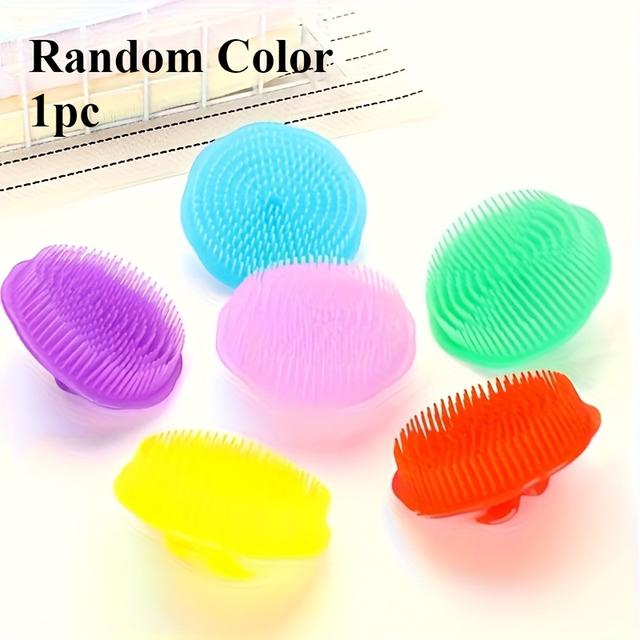 TEMU Hajmosó fésű, fejbőrmasszírozó, tisztítókefe, hajkefe, fejmosó fésű