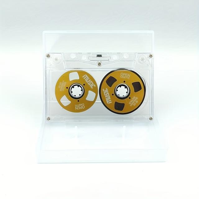 TEMU Dubbelzijdige Metalen Kleine Cassetteschijf 50 Minuten Lege Band