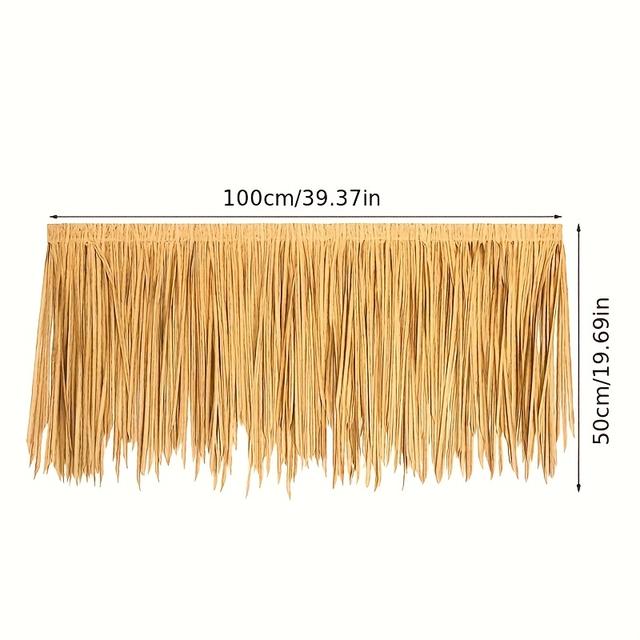 TEMU 19,69*39,37 Pouces Toit Simulant , Décoration Extérieure en