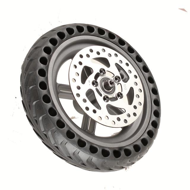 TEMU Kompatibel für Xiaomi M365/Pro/Pro 2/1S Roller Hinterrad mit Scheibenbremse & Reifen - Festes Rotorbremssystem, Ersatzteil, Kompatibel mit Xiaomi -Roller ()