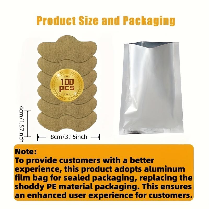 TEMU 100pcs Breathable Sports Nose Strips - Comfortable And Durable, Patch Design, Suitable For Sports, Outdoor Activities, And Daily Use