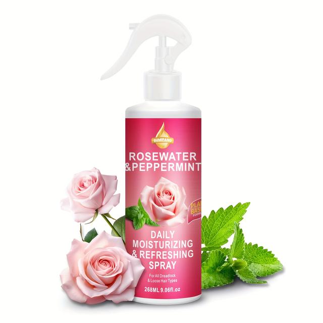 TEMU Moisturizing Spray - And Peppermint Hair Scalp Moisturizer For (9.06oz)