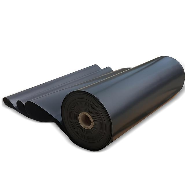 TEMU Rouleau de Revêtement de Bassin en HDPE Noir de 20 Mil - Polyéthylène Haute Durable pour Étangs Extérieurs, Cascades et Fontaines de Jardin - Idéal pour Poissons Koi et Étangs de Jardin
