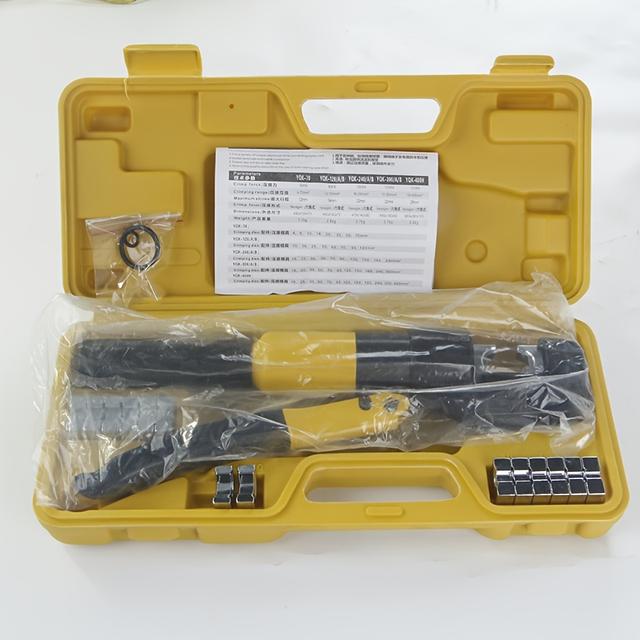 TEMU Manuell Högeffektiv Hydraulisk Kabelpress Multifunktionell YQK-70 Kabelpressningstång