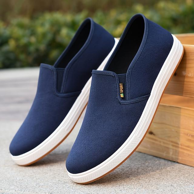 TEMU Beliebte Herren Canvas Schuhe für Frühling und Sommer, rutschfest und verschleißfest, bequem und atmungsaktiv, Dad Schuhe, lässige Board Schuhe