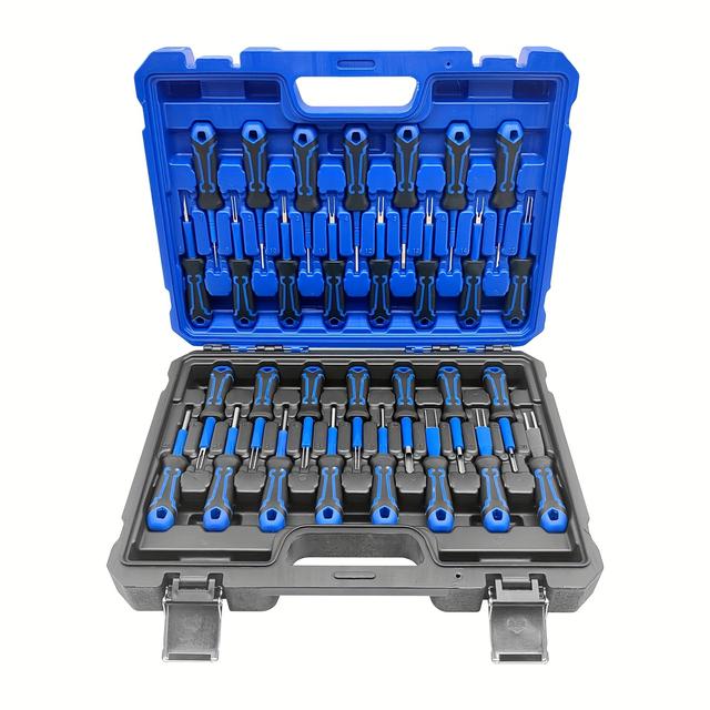 TEMU 30-teiliges Set Motorrad-Automobil-Terminalkabel-Pin-Entfernungswerkzeug Pin-Entferner Terminal-Entfernungswerkzeug-Kit Automobil-Elektrik-Pin-Entfernungswerkzeug-Kit