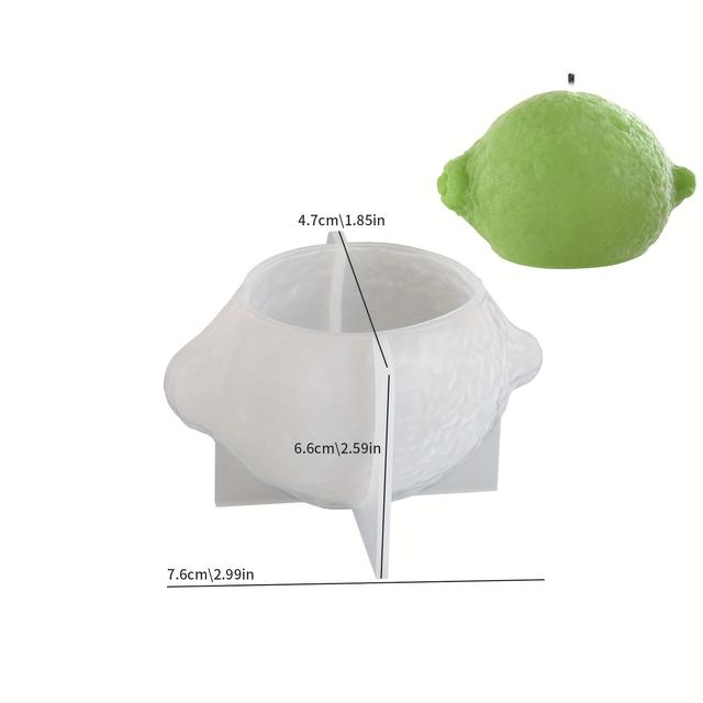 TEMU Kreatív 3D Gyertya Öntőforma Kézzel Készített Gyertya Szilikon Öntőforma Dekorációs Eszközök Gyanta Gipsz Beton Öntőforma Lakásdekoráció Öntőforma