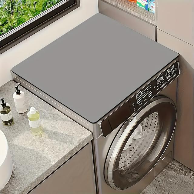 TEMU Washing Machine Mat, Mud Mat, Quick-drying And Absorbent, Countertop Mat And Table Mat