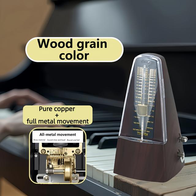 TEMU Ren Koppar Mekanisk för Piano, Gitarr, Guzheng och Fiol - Ideellt Val för Nybörjarpiecear och Rytmik, för