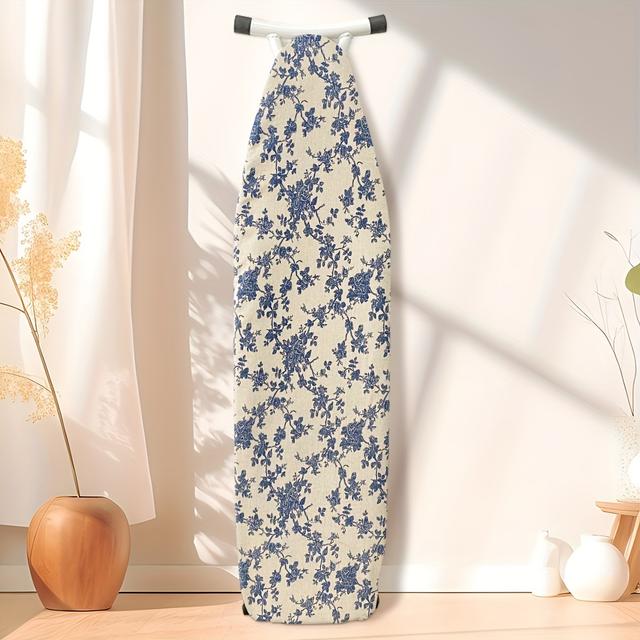 TEMU Elegant Cotton-linen Ironing Board Cover - Electric Ironing Boards - And Heat Resistant - Accessory