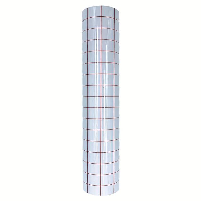 TEMU 30cm*500cm Mittelklebende, transparente Applikations-Transferfolie, Klebeband, Schild, Vinyl, 4 verschiedene Farben, Aufkleber, Schneiden, Basteln, Abziehbilder, DIY