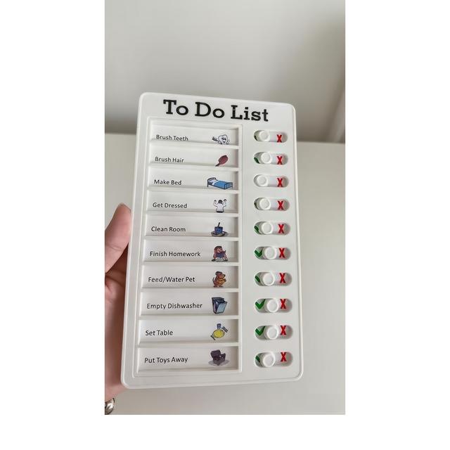 TEMU A Family Daily Planner, Detachable Blank Planner And Paper, Weekly Household Chore List, And A Habit