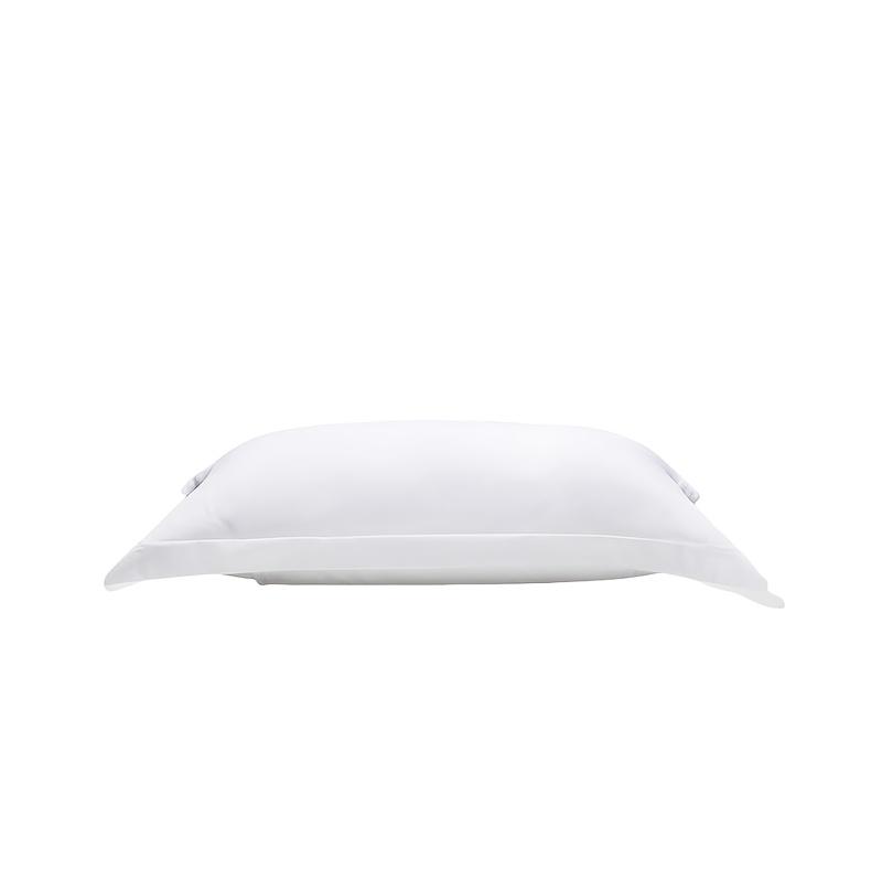 TEMU 2pcs 100% Cotton Pillowcases, Pillowcase With Envelope Closure Design And Washing, 300tc Pillow Case, White Double Pillow Case Suitable For Bedroom And