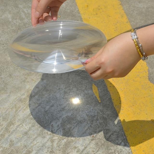 TEMU 200mm/7,87 Zoll Große optische - mit Brennweiten von 185mm/260mm/400mm, Solar-Konzentrator-Vergrößerer aus -Kunststoff